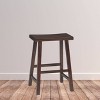 Davis Saddle Seat Stool - International Concepts - 3 of 4