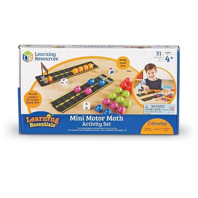 Learning Resources Mini Motor Math Activity Set, Ages 4+