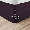 Premium Pleated Dust Ruffle Bed Skirt - Easy Fit - Becky Cameron - 3 of 4