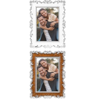 REGALWOVEN Luxury Glass Front Tabletop Multi-purpose Display Picture Frame