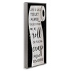 Stupell Industries Like Toilet Paper Funny Bathroom, 10" x 24" - 3 of 4