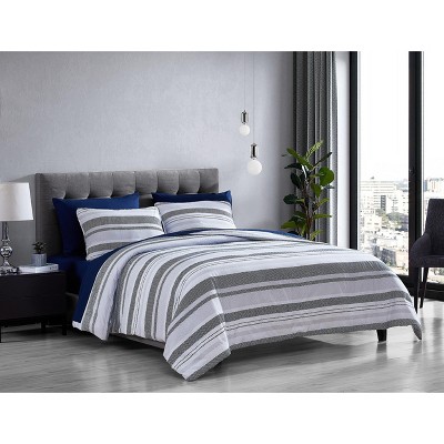 Kate Aurora Chad 7 Piece Bed in a Bag Comforter and Sheet Set