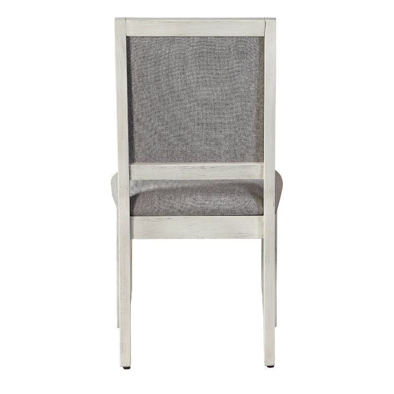 Set of 2 18&#34; Canova Parsons Chairs White - Steve Silver Co., 6 of 8