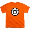 Boys' Short Sleeve Green Lantern Agent Orange Costume Chest Logo T-Shirt - 2 of 4