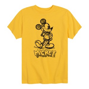 Boys' - Disney - Mickey Sketch Short Sleeve Graphic T-Shirt - 1 of 4