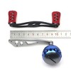 Fishing Wheel Handle Replacement Rocker Arm Grip Handle Baitcast Reel Crank Arm Modified Accessories Double Rocker - 3 of 4