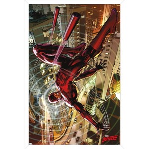 Trends International Marvel Comics Daredevil - Rooftop Cover Framed Wall Poster Prints - 1 of 4