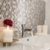 Smart Tiles 3D Peel and Stick Backsplash 4 Sheets of 10.20" x 8.85" Kitchen and Bathroom Wallpaper Brixia Pardo: Vinyl, Pre-Pasted, Peelable - 4 of 4