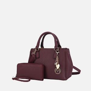 MKF Collection Ruth Women’s Satchel Bag with Wallet by Mia K - 1 of 4