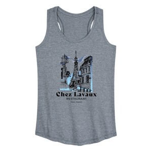 Women's - Emily in Paris -  Graphic Racerback Tank - 1 of 4