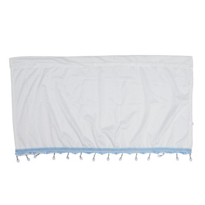 Unique Bargains Kitchen Curtains Short Kitchen Curtains with Eyelets 51.18"L x 39.37"W White