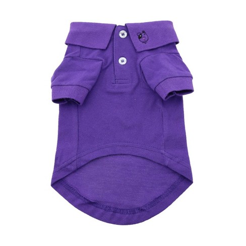 Doggie Design Solid Dog Polo Shirt - Ultra Violet(large) : Target