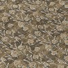 Brown And Ivory Floral Washable Indoor Outdoor Area Rug - 4 of 4