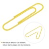 Unique Bargains Medium Metal Prevent Tearing Pages Home Office Paper Clip 100 Pcs - 4 of 4