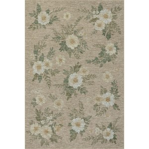 Nuloom Zanessa Floral Farmhouse Washable Area Rug - 1 of 4