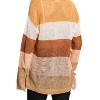Women's Color Block Sweater - Cotton Bleu - 2 of 2