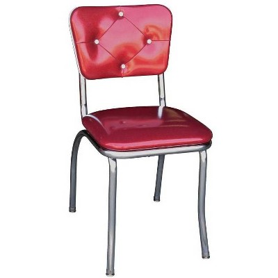 Lucy Diner Chair Zodiac Burgundy - Richardson Seating