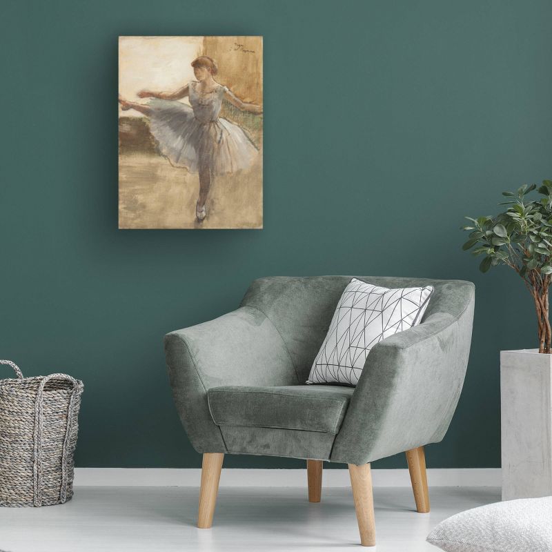 14&#34; x 19&#34; Edgar Degas &#39;The Ballerina&#39; Unframed Wall Canvas - Trademark Fine Art, 5 of 6