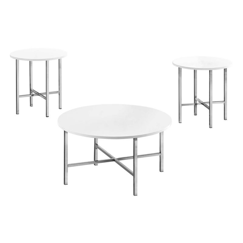 Set of 3 Round Accent Tables - EveryRoom, 1 of 6