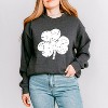 Simply Sage Market Women's Graphic Sweatshirt Grunge Clover - 2 of 4