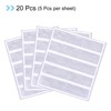 Unique Bargains High Visibility Washable Warning Safety Reflective Stickers 20 Pcs - 3 of 4