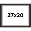 PosterPalooza | Embellished Black Picture Frame - UV Acrylic, Backing Board, Hanging Hardware Included - 2 of 4