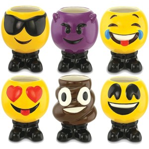 KOVOT Set of 6 Ceramic Shot Glasses - Each Holds 3 Ounces - 1 of 4