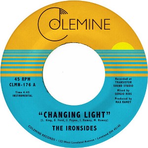 Ironsides - Changing Light / Sommer - Opaque Blue (vinyl 7 inch single) - 1 of 1