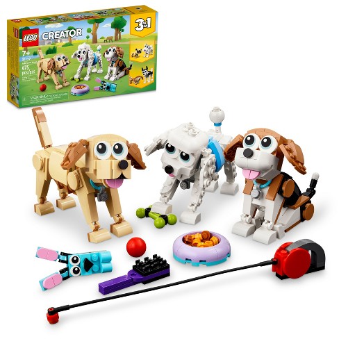 Lego 3 1 Adorable Dogs Figures Toys 31137 : Target