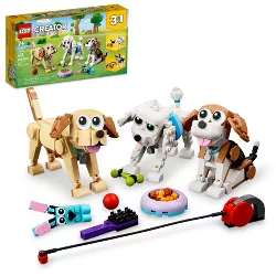 LEGO Creator 3 in 1 Adorable Dogs Animal Figures Toys 31137