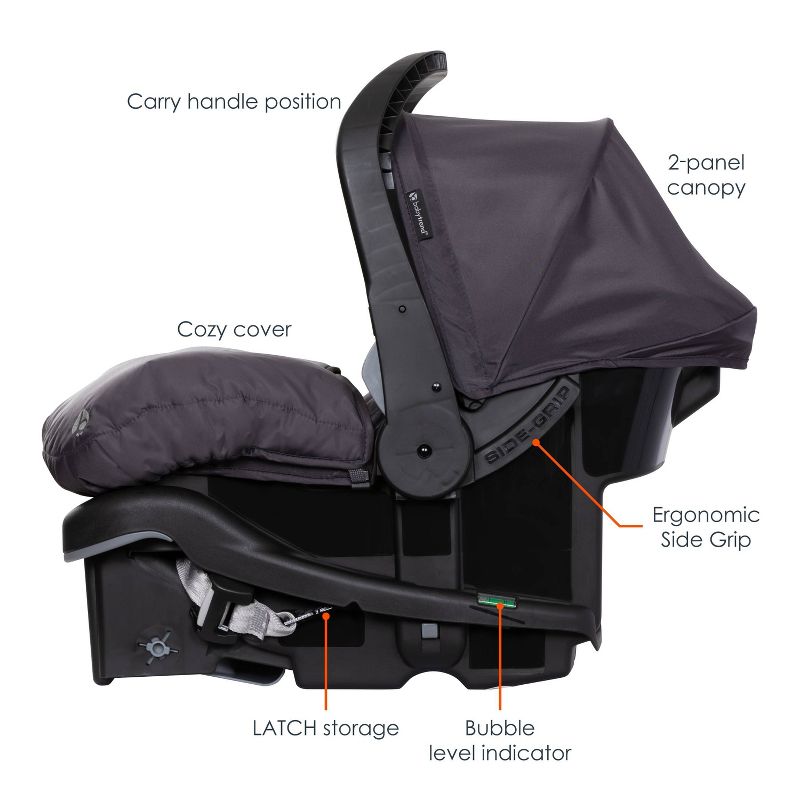 Baby Trend EZ Lift Infant Car Seat with Cozy Cover - Liberty Gray, 5 of 13