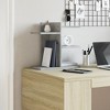 Aghana Digitals White Wood Composite Desk Organizer with Ample Storage - 42x21.5x42 cm, Timeless - 3 of 4