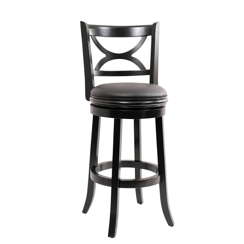 Get The 24 Florence Swivel Hardwood Counter Height Barstool Black Boraam From Target Now Accuweather Shop
