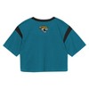 NFL Jacksonville Jaguars Women's Short Sleeve Fashion Crop Jersey - 3 of 3