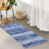 Washable Modern Geometric Area Rug for Living Room Bedroom, Soft Non Slip Distressed Carpet for Home Office - 4 of 4