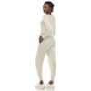 Women's 2 Piece Lounge Set - White Mark - image 3 of 4