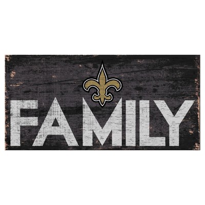 NFL Fan Creations Family Sign