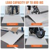 COZONY Aluminum Curb Ramp for Doorways, Self Supporting 800 Lbs Capacity Adjustable Ramp for Garage Sidewalk Scooter - 3 of 4