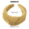 Unique Bargains Women's Velvet Wide Knotted headband for headband Hair Hoop Hair Accessories 1 Pc - 4 of 4