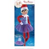 The Elf on The Shelf Claus Couture Plum Party Plum Party Dress Outfit - Festive Elf Christmas Dress - Claus Couture Accessory - Christmas Eve Outfit - 3 of 4