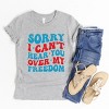 The Juniper Shop Sorry I Can't Hear You Over My Freedom Youth Short Sleeve Tee - 4 of 4
