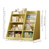 SKRAN Multi-Functional Wooden Toy Storage Organizer Cabinet Kids Bookshelf Children Bookcase Toddler Book Rack for Playroom Bedroom Nursery - 3 of 4