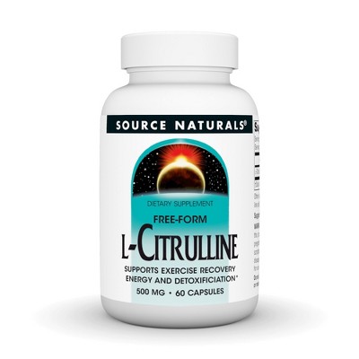 L Citrulline 500 mg by Source Naturals, Inc.  -  60 Capsule