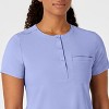 Wink RENEW Women's Mandarin Collar Tuck-In Scrub Top, 5X. - 2 of 4