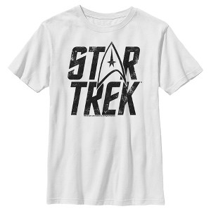 Boy's Star Trek: The Original Series Distressed Logo T-Shirt - 1 of 4