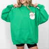 Simply Sage Market Tis The Season Santa Front And Back Hoodie - 3 of 4