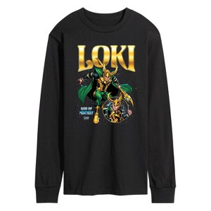 Men's - Marvel - Loki Portrait Long Sleeve Graphic T-Shirt - 1 of 4