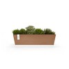 Ecopots Bruges Durable Modern Rectangular Indoor/Outdoor Recycled-Based Composite Flower Pot Planter - 4 of 4