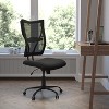 Emma and Oliver 400 lb. Big & Tall Black Mesh Executive Swivel Ergonomic Office Chair - 2 of 4