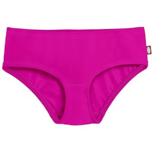 City Threads USA-Made Recycled Nylon UPF 50+ Girls Swim Brief - 1 of 4